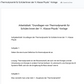 Arbeitsblatt: "Grundlagen von Thermodynamik für Schüler/innen der 11. Klasse Physik."-Vorlage