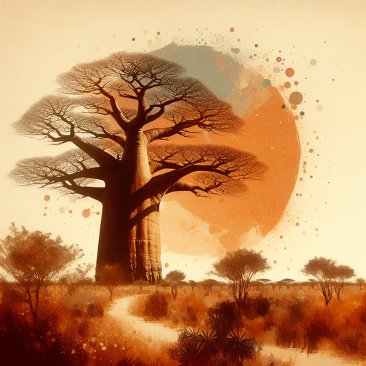 Baobab-Baum: "Der gigantische Baum der Ausdauer"