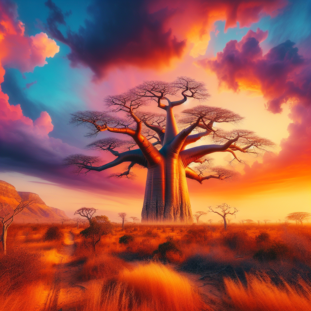 Baobab-Baum – Der gigantische Wächter der Savanne