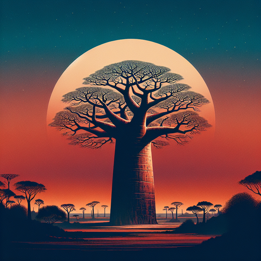 Baobab-Baum - "Der gigantische Baum der Lebenskraft"