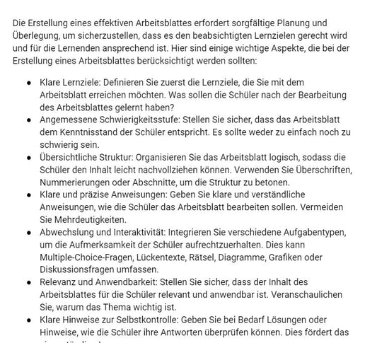 Arbeitsblatt: Die Bedeutung der Photosynthese in der Biologie - 8. Klasse-Vorlage