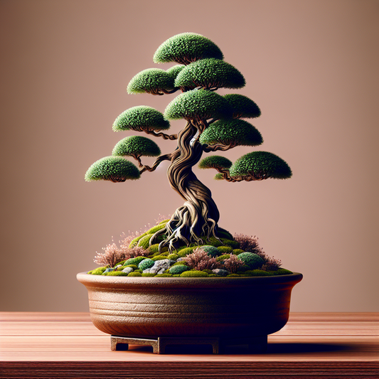 Bonsaibaum - "Die Kunst der Miniaturisierung: Bonsai als lebende Skulptur"