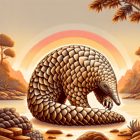 1. Pangolin - Das schuppige Wunder der Tierwelt