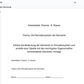 Arbeitsblatt: Chemie - 8. Klasse

Thema: Die Periodensystem der Elemente

Erkläre die Bedeutung der Elemente im Periodensystem und erstelle eine Tabelle mit den wichtigsten Eigenschaften verschiedener Elemente.-Vorlage