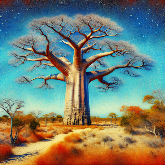 Baobab-Baum: Der majestätische Riese Afrikas.