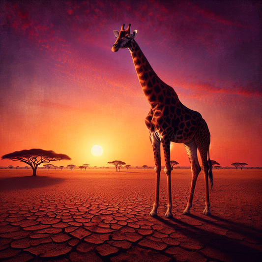 Giraffe - "Der elegante Riese der Savanne"