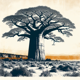 Baobab-Baum - "Der mächtige Gigant der Savanne"