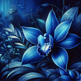 Die Blaue Orchidee - Eine seltene Schönheit für Ihren Garten!