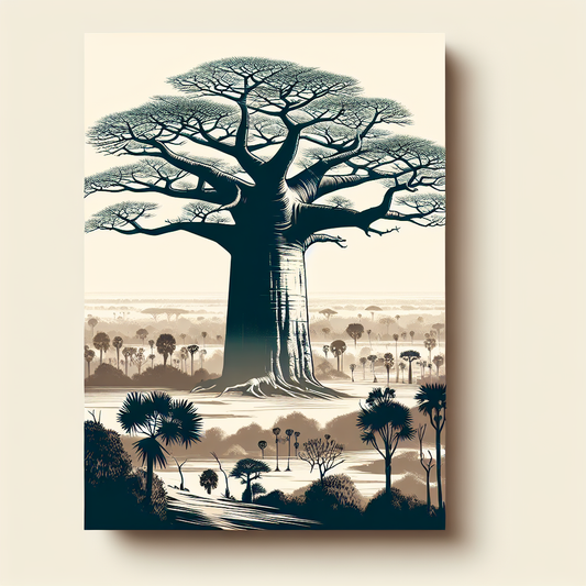 Baobab-Baum - Der Gigant der Savanne