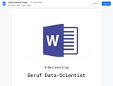 Arbeitsvertrag-Data-Scientist