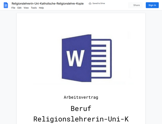 Arbeitsvertrag-Religionslehrerin-Uni-Katholische-Religionslehre