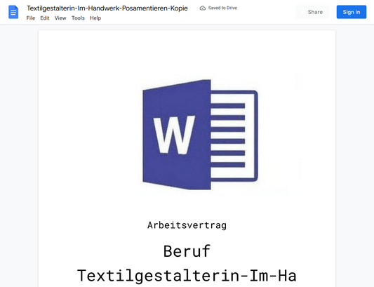 Arbeitsvertrag-Textilgestalterin-Im-Handwerk-Posamentieren