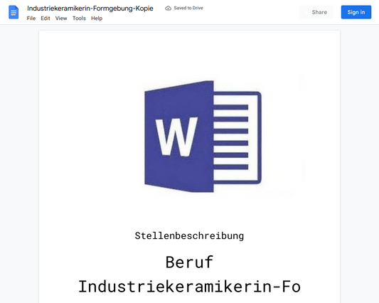 Stellenbeschreibung-Industriekeramikerin-Formgebung