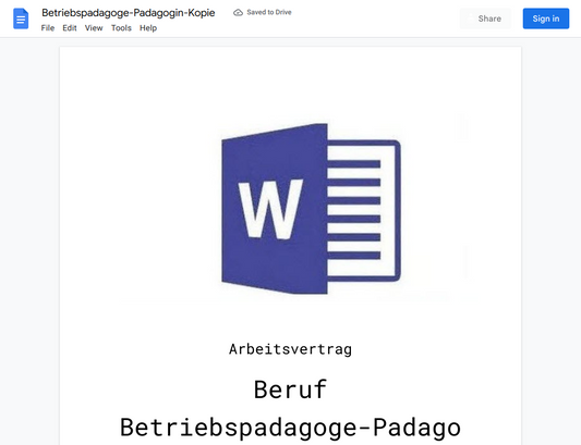 Arbeitsvertrag-Betriebspadagoge-Padagogin