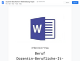 Arbeitsvertrag-Dozentin-Berufliche-It-Weiterbildung