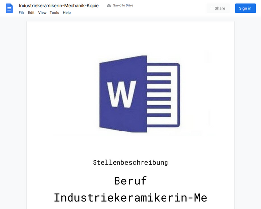 Stellenbeschreibung-Industriekeramikerin-Mechanik