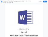 Arbeitsvertrag-Medizinisch-Technischer-Radiologieassistentin