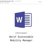 Arbeitszeugnis-Sustainable Mobility Manager