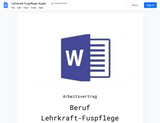 Arbeitsvertrag-Lehrkraft-Fuspflege